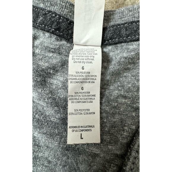 Sports Workout Cardio Soft Tank W/ Soul Cycle Logo Heather Gray Women Large - Picture 6 of 6